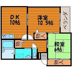 オーブ21の物件間取画像